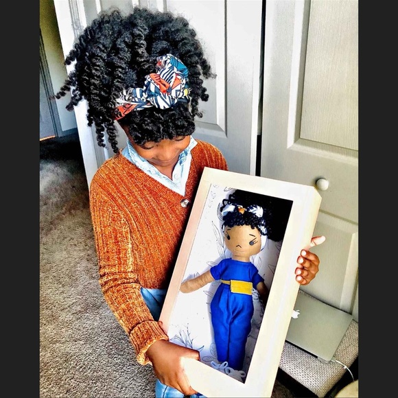 EXCLUSIVE HarperIman Mia 14” Plush Linen Doll - Picture 9 of 10